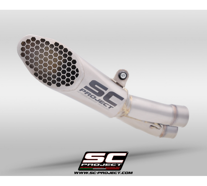 SC-Project Εξάτμιση GP‑22 Titanium MotoGP για Πλήρες Σύστημα Aprilia RSV4 / Factory 2021–2024 – A27A-GP22-FW