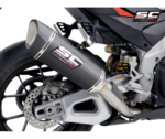 SC-Project Εξάτμιση SC1-R Carbon 300 mm Racing για Aprilia RSV4 / Factory 2021–2024 – A27A-T91C