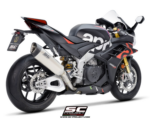 SC-Project Εξάτμιση CR-T Carbon Racing με Stoneguard για Aprilia RSV4 / Factory 2021–2024 – A27A-T36CR