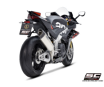 SC-Project Εξάτμιση CR-T Carbon Racing με Stoneguard για Aprilia RSV4 / Factory 2021–2024 – A27A-T36CR