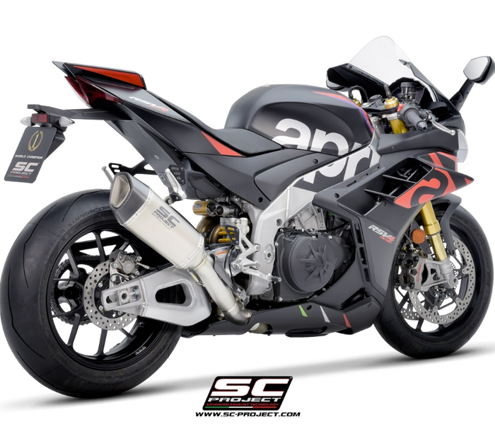 SC-Project Εξάτμιση SC1-R Carbon 300 mm Racing για Aprilia RSV4 / Factory 2021–2024 – A27A-T91C