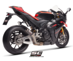 SC-Project Εξάτμιση CR-T Titanium High Mount για Aprilia RSV4 Factory 2025–2026 – A27C-HT36T