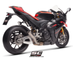 SC-Project Εξάτμιση CR-T Carbon High Mount για Aprilia RSV4 Factory 2025–2026 – A27C-HT36C
