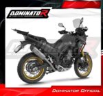 Dominator RE001DF6BL Εξάτμιση HP6 Black με dB-Killer για Rieju Aventura 500 2023-2026