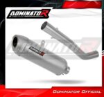 Dominator RE001DCSAT Εξάτμιση GPF Satin με dB-Killer για Rieju Aventura 500 2023-2026
