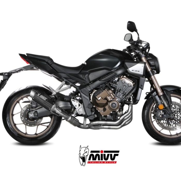MIVV Εξάτμιση GP PRO Carbon Ομολογκαρισμένη για Honda CB650R / CBR650R 2024–2026 – H.096.L2P