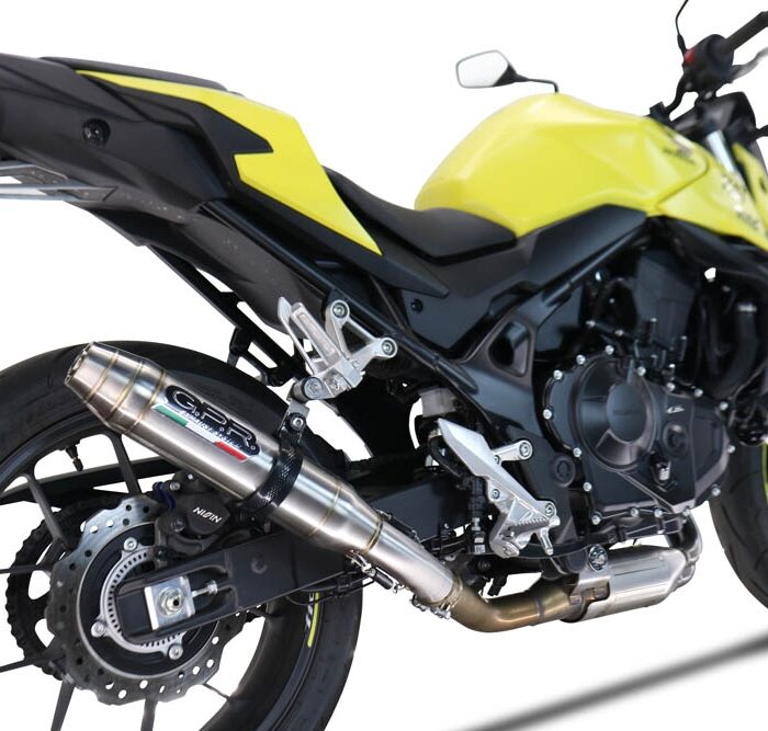 GPR Εξάτμιση Deeptone Inox Ομολογκαρισμένη για Honda CB750 Hornet 2025–2026 – H.269.1.DE