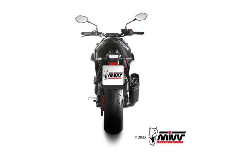 Mivv SR-1 Black Πλήρης Εξάτμιση Suzuki GSX-8R 2025-2026 // GSX-8TT 2025 – 2026 – S.067.LR1XB