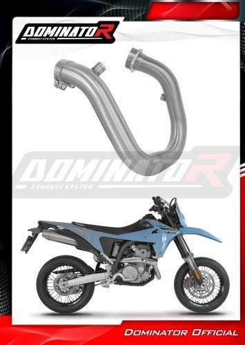 Dominator Λαιμός Εξάτμισης Decat Inox για Suzuki DR-Z4SM / DR-Z4S 2025–2026 – SU125DG
