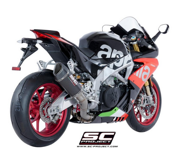 SC-Project SC1-R Carbon Εξάτμιση Aprilia RSV4 RF / RR 2017 – A16B-T90C