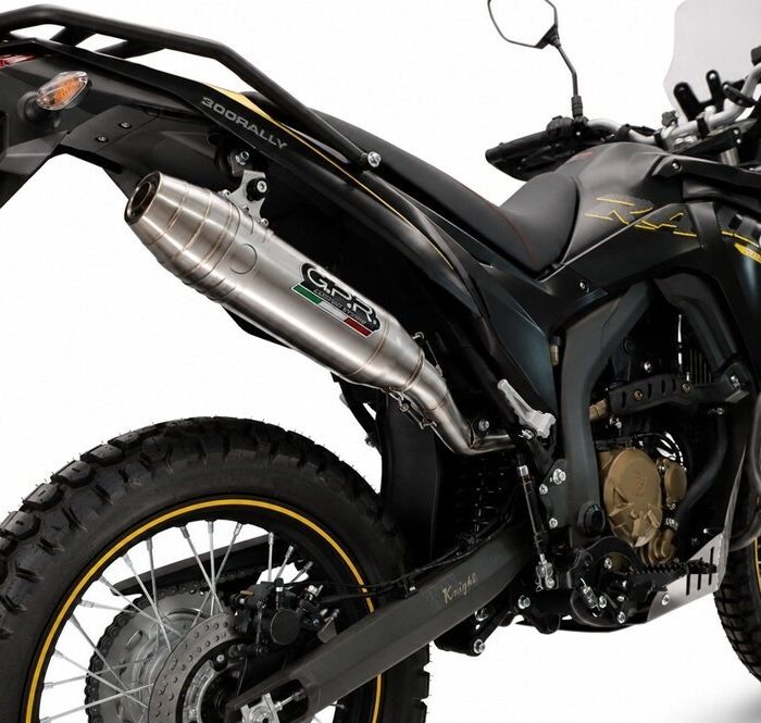 GPR Εξάτμιση Deeptone Inox με Έγκριση Θορύβου για Voge 300 Rally 2025–2026 – VO.12.DBHOM.DE