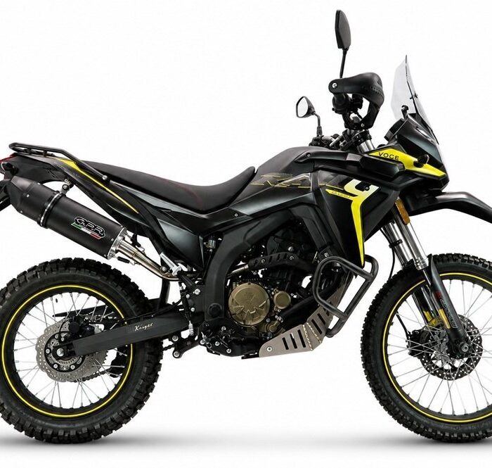 GPR Εξάτμιση Furore Nero με Έγκριση Θορύβου για Voge 300 Rally 2025–2026 – VO.12.DBHOM.FUNE