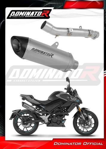 Dominator HP8 BLACK CF021DFBL Τελικό Εξάτμισης CFMOTO 125NK 124cc 2025–2026