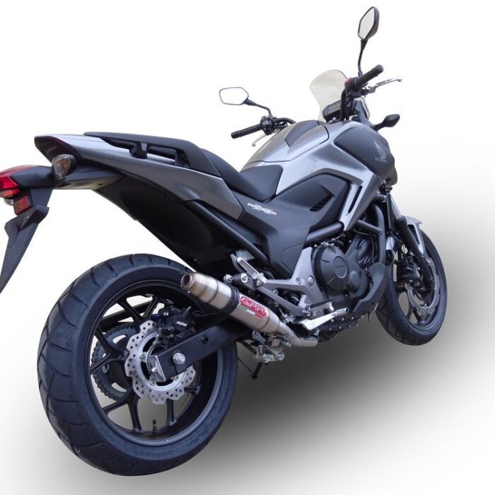 GPR E5.H.266.1.DE Τελικό Εξάτμισης Deeptone Inox για Honda NC 750 X / S DCT 2021–2024 Euro 5