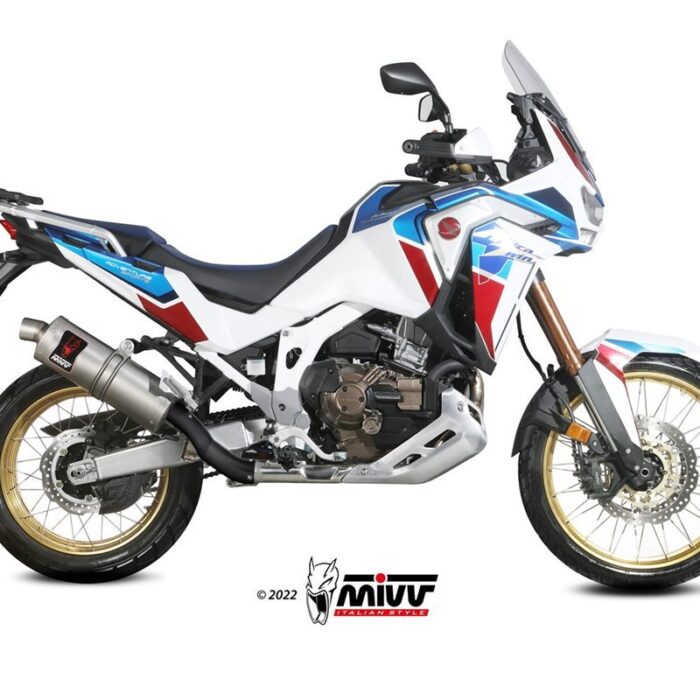 Mivv Dakar Inox Εξάτμιση Honda Africa Twin 1100 2024-2026 – H.079.LEKX