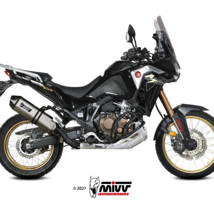 Mivv Speed Edge Inox Εξάτμιση Honda Africa Twin 1100 2024-2026 – H.079.LRX