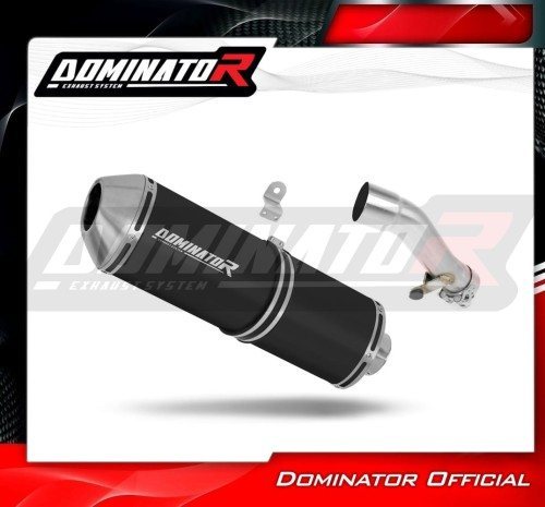 Dominator HO072DARBL Τελικό Εξάτμισης OVR BLACK για Honda NC 700 / 750 X 2012–2024