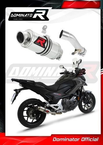 Dominator GP1 Slip-On Εξάτμιση με Medium dB-Killer για Honda NC700X / NC750X 2012–2020 – HO072DC