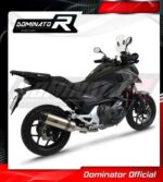 Dominator HO072DFBL Τελικό Εξάτμισης HP1 BLACK για Honda NC 700 / 750 X 2012–2024