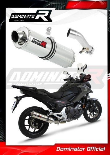 Dominator HO072DST Τελικό Εξάτμισης ST για Honda NC 700 / 750 X 2012–2024
