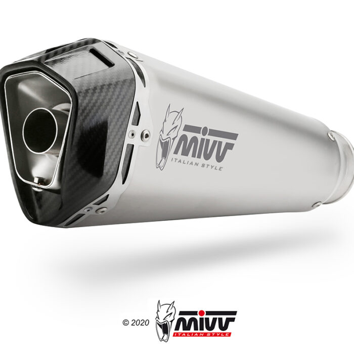MIVV Delta Race Y.081.LDRX Ολόσωμη Εξάτμιση Stainless Steel Yamaha Tracer 9 / GT / GT+ 890cc 2025–2026