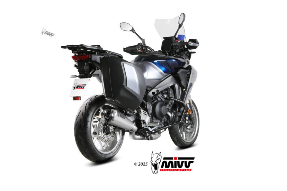 MIVV Delta Race Y.081.LDRX Ολόσωμη Εξάτμιση Stainless Steel Yamaha Tracer 9 / GT / GT+ 890cc 2025–2026 - Image 3